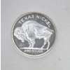Image 2 : 2 Oz .999 Silver Texas Mint Indigenous/Buffalo Round 