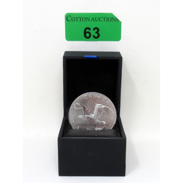 1 Oz .9999 Silver 2014 Bald Eagle Coin 