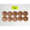 Image 1 : 10 x 1 Oz .999 Fine Copper Moose Art Rounds