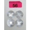 Image 1 : 4 x 1/2 Oz .999 Silver Sunshine Minting Rounds 