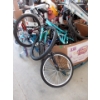Image 1 : Skid of Assorted Bikes and Bike Parts - As Is