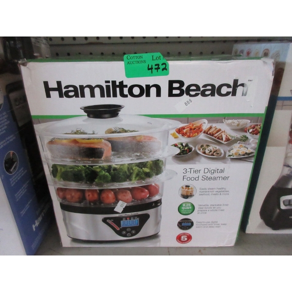 Hamilton Beach 3-Tier Digital Food Steamer