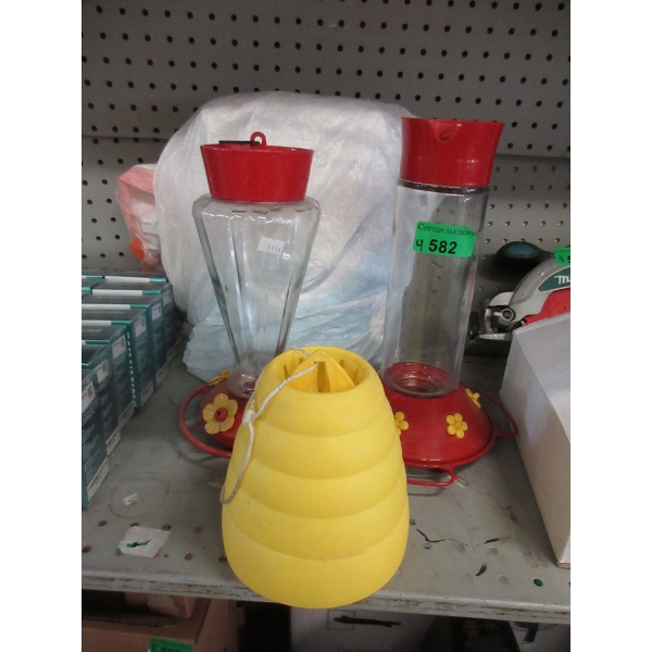 Wasp Trap, Hummingbird Feeders & Sugar