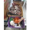 Image 1 : Tote & Huge Box of Halloween Decorations 
