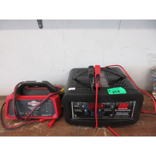 Eliminator & Motomaster Battery Chargers