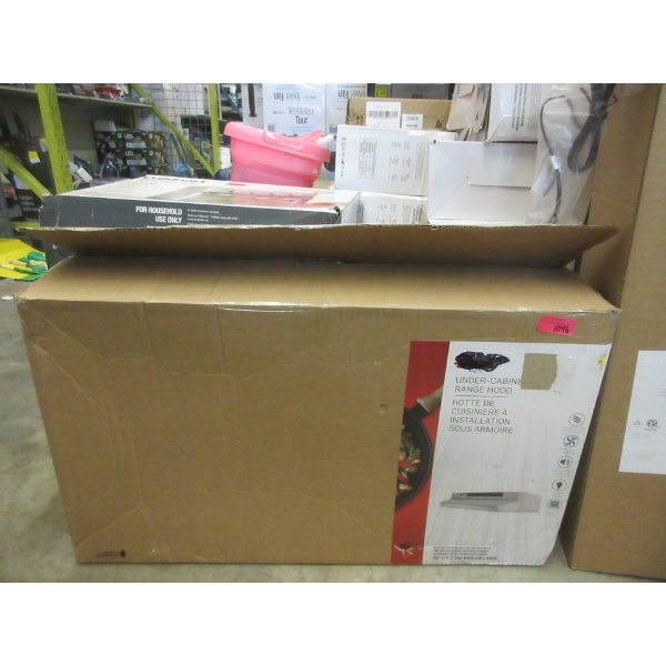 30" Stainless Steel Under-Cabinet Range Hood 