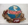 Image 1 : Schlitz Beer 3D Advertising Sign - 2" x 36" x 29" tall