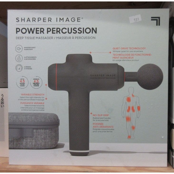 Sharper Image Power Percussion Massage Gun