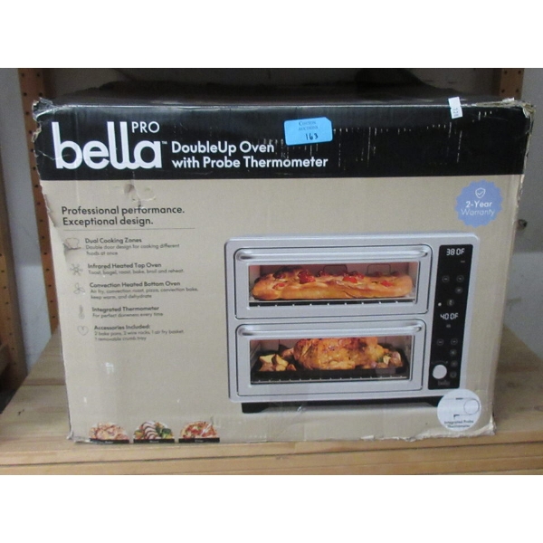 Bella Pro Double Up Counter Oven with Temp Probe