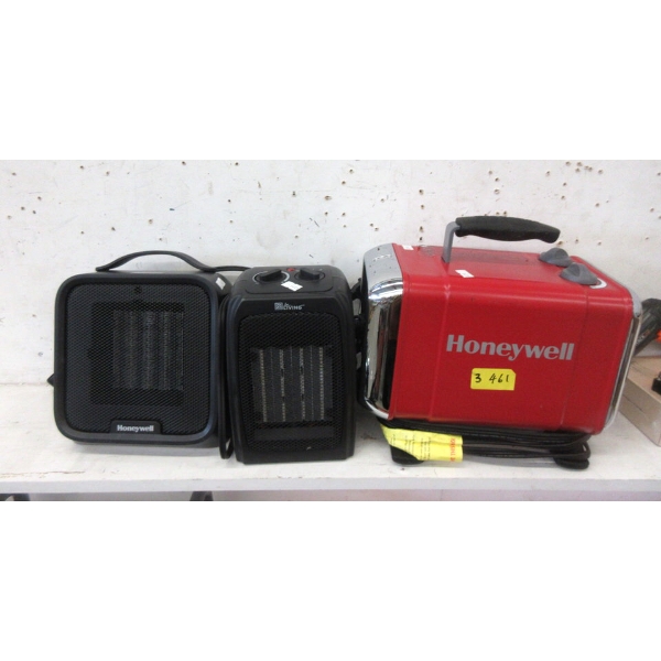 1 For Living  & 2 Honeywell Household Heaters