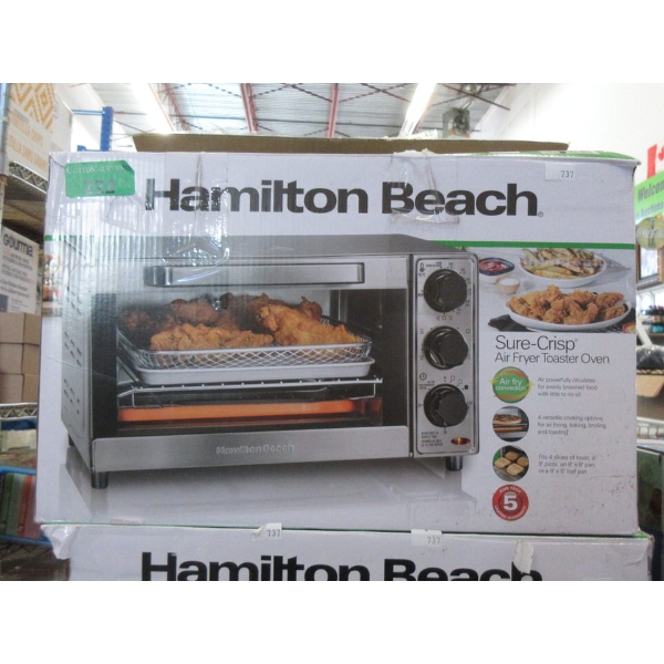 Hamilton Beach Sure-Crisp Air Fryer Toaster Oven