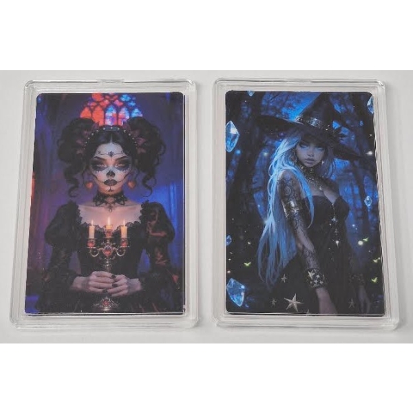 2 x 1 Oz .999 Copper Vixens Series Art Bars