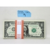 Image 1 : 50 x $1 USD Uncirculated Sequential Numbered Federal Reserve Bundle 