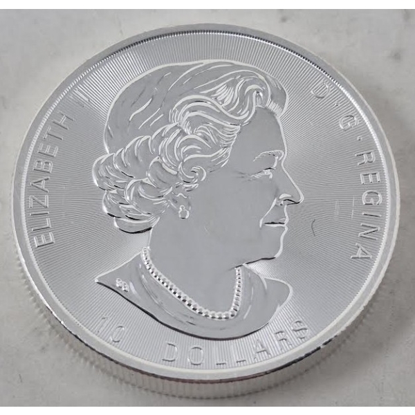 2 Oz .9999 Silver 2017 Canada Twin Maples Coin 