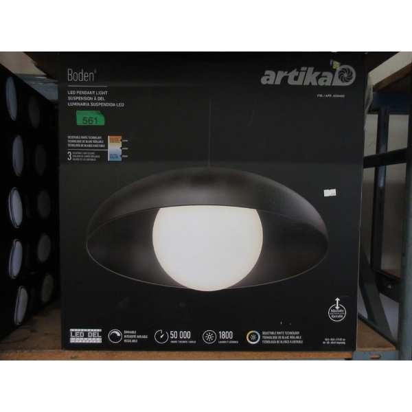Artika "Boden" Dimmable LED Pendant Light
