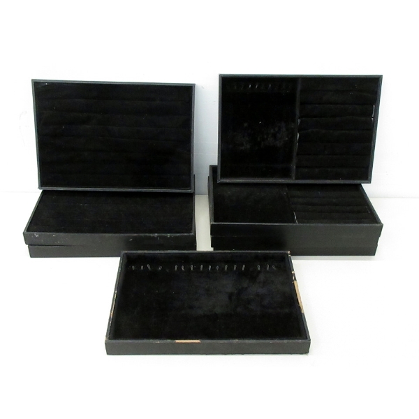 8 Assorted 10  x 14  Jewelry Display Trays - Preowned