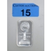 Image 1 : 1 Oz .999+ Silver Walking Liberty Bar 