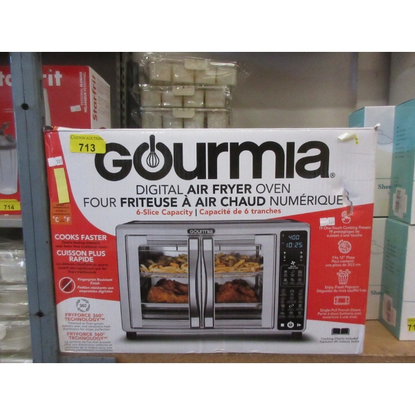 Gourmia Digital French Door Air Fryer