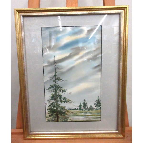 Signed Elena Travanut Watercolour