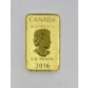 Image 2 : 1/10 Oz .9999 Fine Gold 2016 Legal Tender $25 Coin 