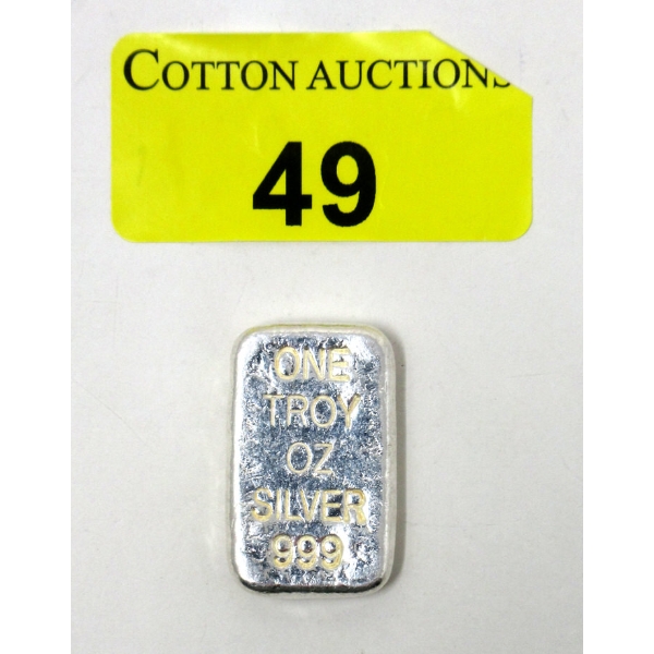 1 Oz .999 Silver Eagle SilverTowne Mint Bar 