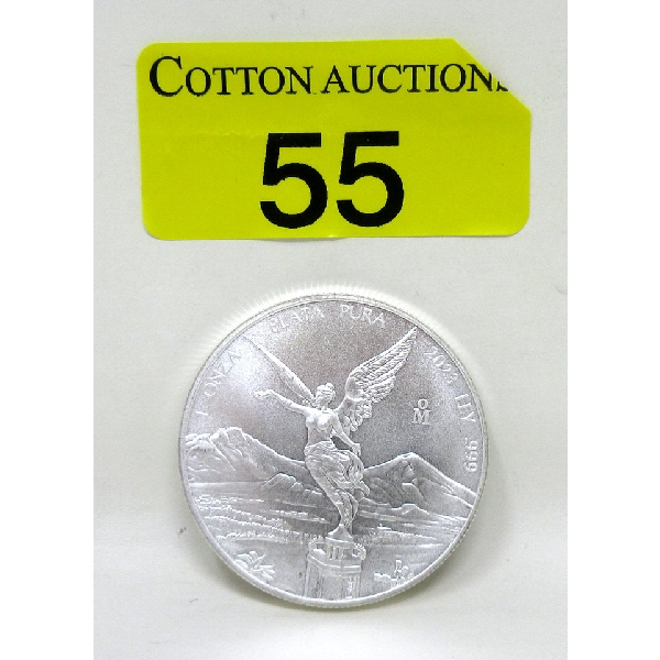 1 Oz .999 Silver 2023 Winged Angel Libertad Coin 
