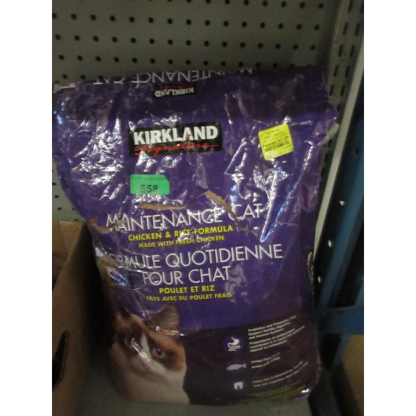 9 KG Bag of Kirkland Chicken & Rice Dry Cat Food