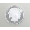 Image 1 : 1 Oz .999 Silver Asahi Mint Buffalo/Indigenous Round 
