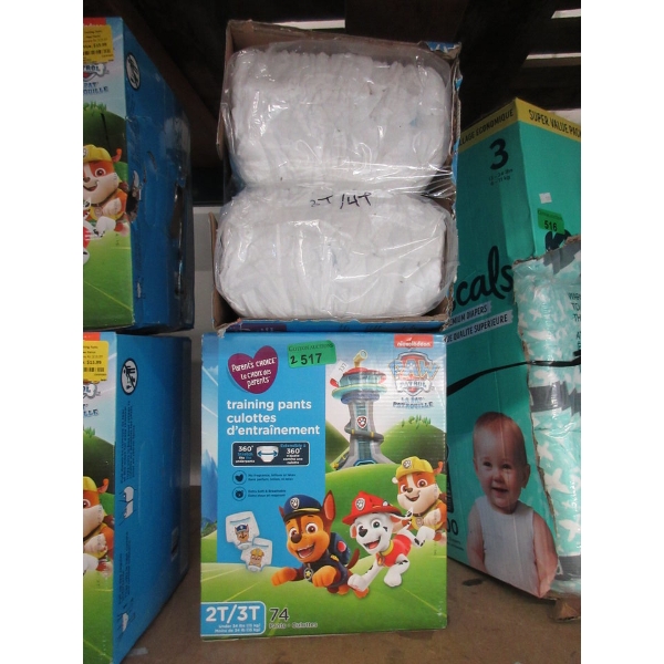2 Boxes of Paw Patrol Training Pants