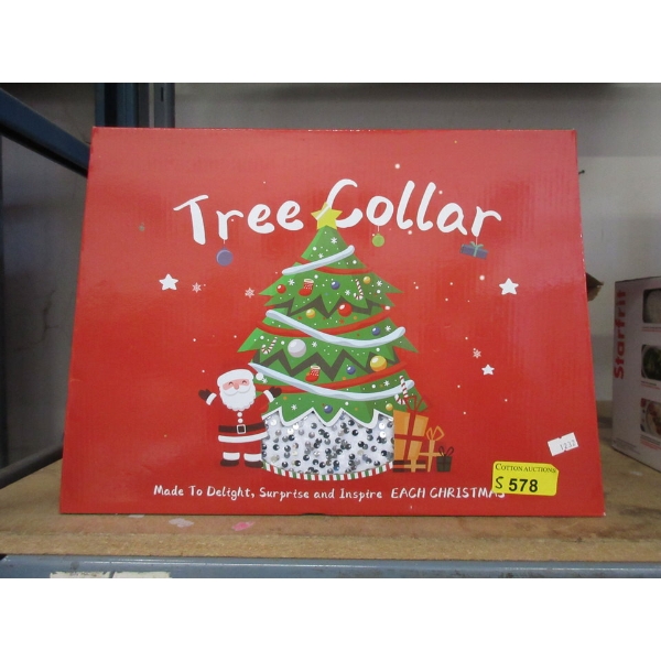 5 Spangly Christmas Tree Collars