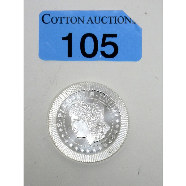 1 Oz .999 Silver E.Pluribus.Unum Round 