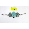 Image 1 : Sajen .925 Silver Carved Gemstone Bracelet