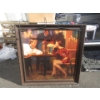 Image 1 : Huge Painting on Canvas with Gallery Lights