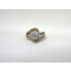 Image 2 : White & Yellow 10 K Gold Diamond Ring - 2.27 CTW