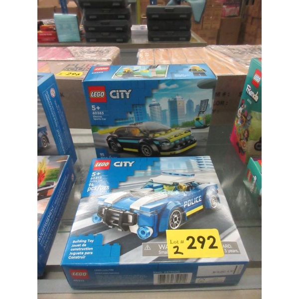2 New LEGO City Building Toy Sets