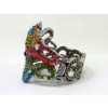 Image 3 : 3 Rhinestone Octopus Rings & 1 Octopus Bracelet