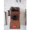 Image 1 : Vintage Wall Mount Hand Crank Telephone - Side Dial