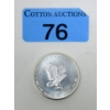 Image 1 : Vintage 1 Oz .999 Silver 1982 Eagle Round 