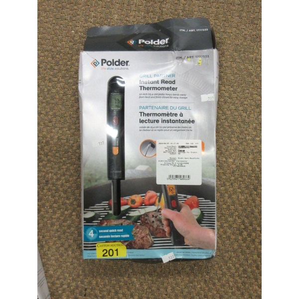 Polder Grill Partner Instant Read Thermometer