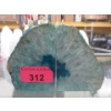 Image 1 : Blue Brazilian Crystal Agate Bookend Set