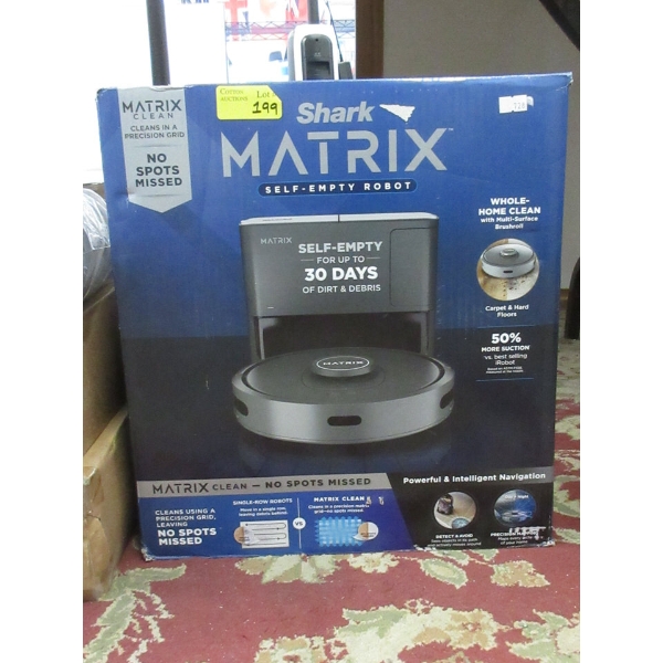 Shark Matrix Self-Emptying Robot Vacuum