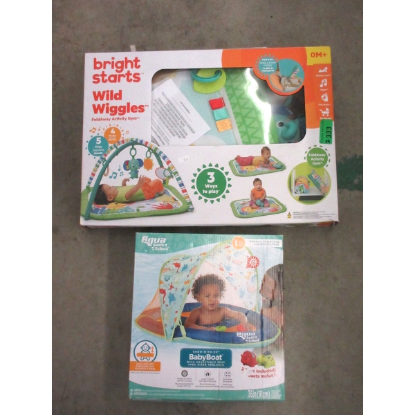 Aqua Baby Boat & Bright Stars Baby Play Mat
