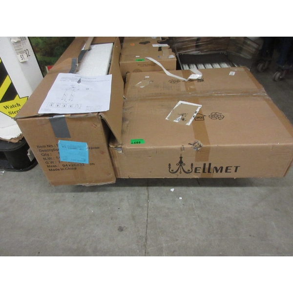 2 Ceiling Light Fixtures in Boxes
