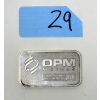 Image 1 : 1 Oz .999+ Silver OPM Metals Bar 