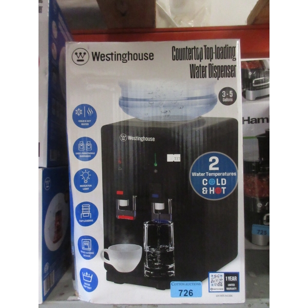 Westinghouse Counter Top-Loading Water Dispenser