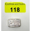 Image 1 : 1 Troy Oz. Hand Poured .999 Silver Bullion Bar