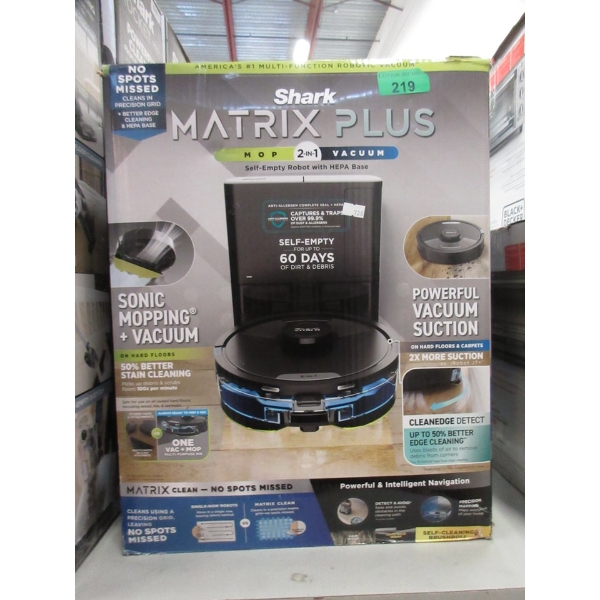 Shark Matrix Plus 2-in1 Robot Mop/Vacuum