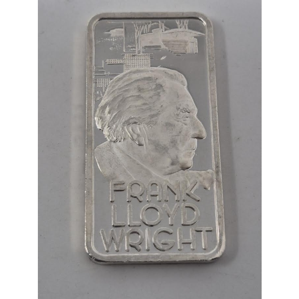 1 Oz .999 Silver Our Greatest Americans Bar