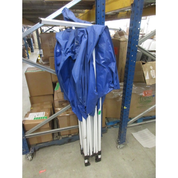 10' x 10' Blue Pop-Up Canopy - No Bag