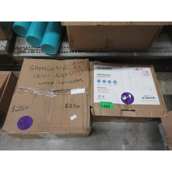 Voltage Convertor and Dewenwils 300 Watt Transformer